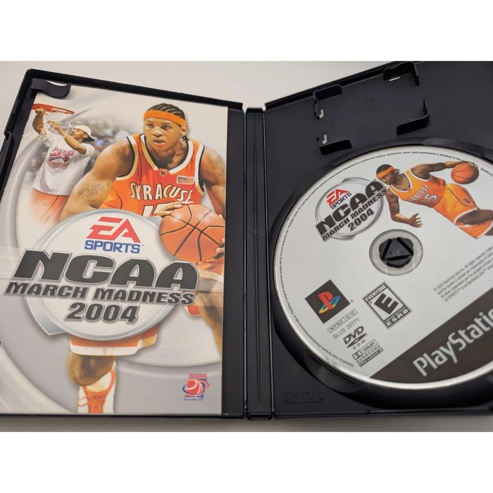 NCAA March Madness 2003 & 2004 - Sony PlayStation 2‎ PS2 Complete Tested CIB